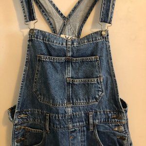 Free people denim overalls